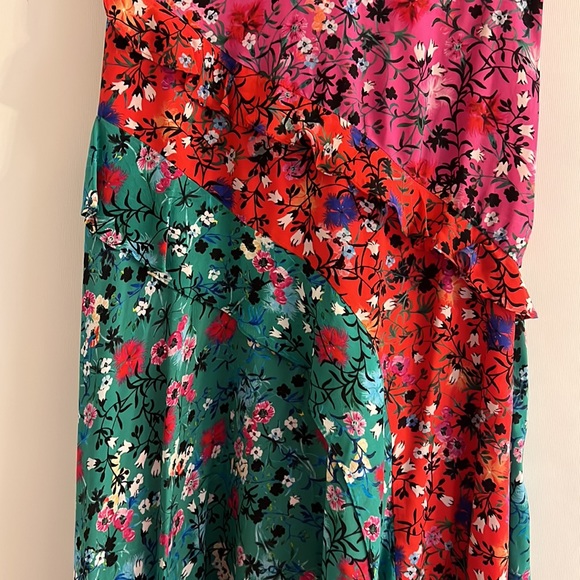 NWT Saloni Silk Dress - Picture 4 of 5